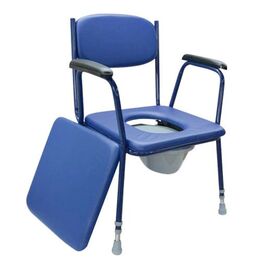 COMMODE CHAIR (ΚΑΡΕΚΛΑ + WC) ρυθμιζόμενο h 43-53cm