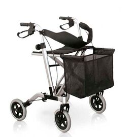 MEDINEXT ROLLATOR ΤΡΟΧΗΛΑΤΟΣ ΠΕΡΙΠΑΤΗΤΗΡΑΣ ΑΛΟΥΜΙΝΙΟΥ (4 ΡΟΔΕΣ)