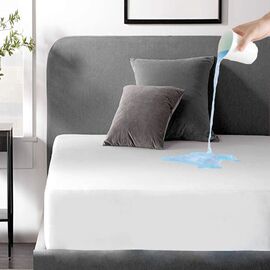 Αδιάβροχο ΒΑΜΒΑΚΕΡΟ-PU- κάλυμμα ΣΤΡΩΜΑΤΟΣ με λάστιχο 90Χ190cm JOHN'S 14370