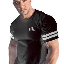 TEE SPORT BLACK/WHITE